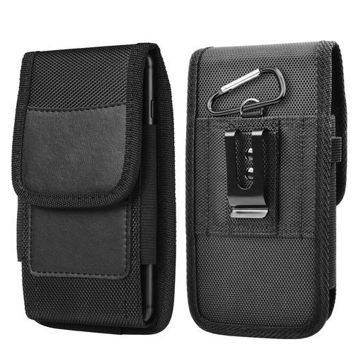 DFsucces携帯電話ポーチ腰に挟む式スマホケース縦型ウエストポーチベルト持ち運びに便利商務風小物収納レディース/メンズ兼用iPhone/GalaxyなどAn...