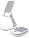 【1個セット】LAMICALL 折り畳み 高さ調整 スマホスタンド 伸縮 : 角度 折りたたみ 携帯 アイホン すまほ スマホ 立て 置き 台 卓上 机 つくえ デスク 縦 横 滑り止め コンパクト アイフォン スマフォ アンドロイド IPHONE 15(2)