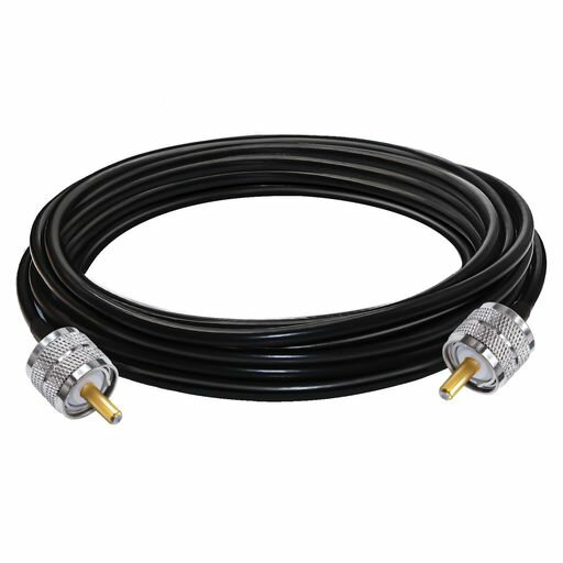 TUOLNK両端M型M型延長ケーブルSO239UHFオス-UHFオス延長ケーブル低損失RF同軸ケーブルPL259同軸ケーブ..