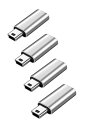 YFFSFDCUSBCtoミニUSB変換アダプタ4個セットUSBC(メス)-MiniUSB(オス)アダプターUSBMiniBオスtoUSBC変換コネクタ充電とデ...