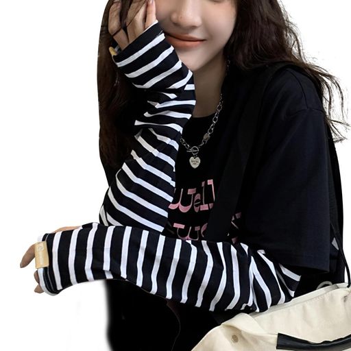 [Tophana]スキンケアアドバイザー監修アームカバーレディースUVカット【専門機関UPF50+(認証済み)・手..