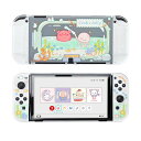 GEEKSHARE SWITCHOLEDカバー NINTENDO SWITCH OLED対応 スイッチOLEDカバー SWITCH有機ELカバー 保護カバー 分...