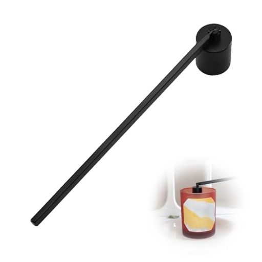 PAVIKEキャンドル消し火消しアロマキャンドルステンレス製ろうそく消しツール角度自在使い方は簡単掃除..