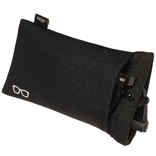 メイガン(Meigan)MEIGANメガネケース2本収納持ち運びコンパクトスリムツーピースソフトケース大きめサ..