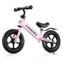 LittleSoペダルなし自転車3~8歳キッズ14インチキックバイクスタンドあり子供用超軽量持ち運びも簡単おしゃれ発泡タイヤ乗り物お祝いクリスマス誕生日プレゼント子供男の子女の子プレゼ…