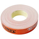 バタフライサイドテープ TENERGY ORANGE - 幅12MM - ラバーとブレードのエッジを保護するためのサイドテープ 卓球/ピンポンパドル用 - 10M (20ラック) と50M (100ラック)