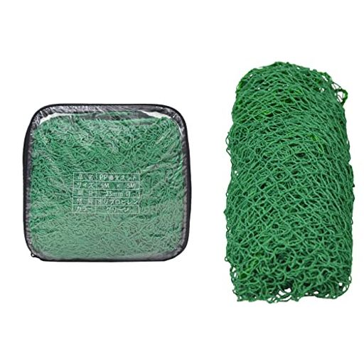 KaplerPP養生ネット万能グリーンネット丈夫長持ちUV抗紫外線使用簡単多目的飛散防止野球ゴルフ練習用防..