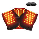 MACOLAUDER電気肩パッド70°C・63°C・56°C電熱ヒーター加熱パッド肩用サポーター肩ウォーマー旅行用&家庭用&オフィス用肩冷え丸水洗い男女兼用5タイプブラック|詳細画像