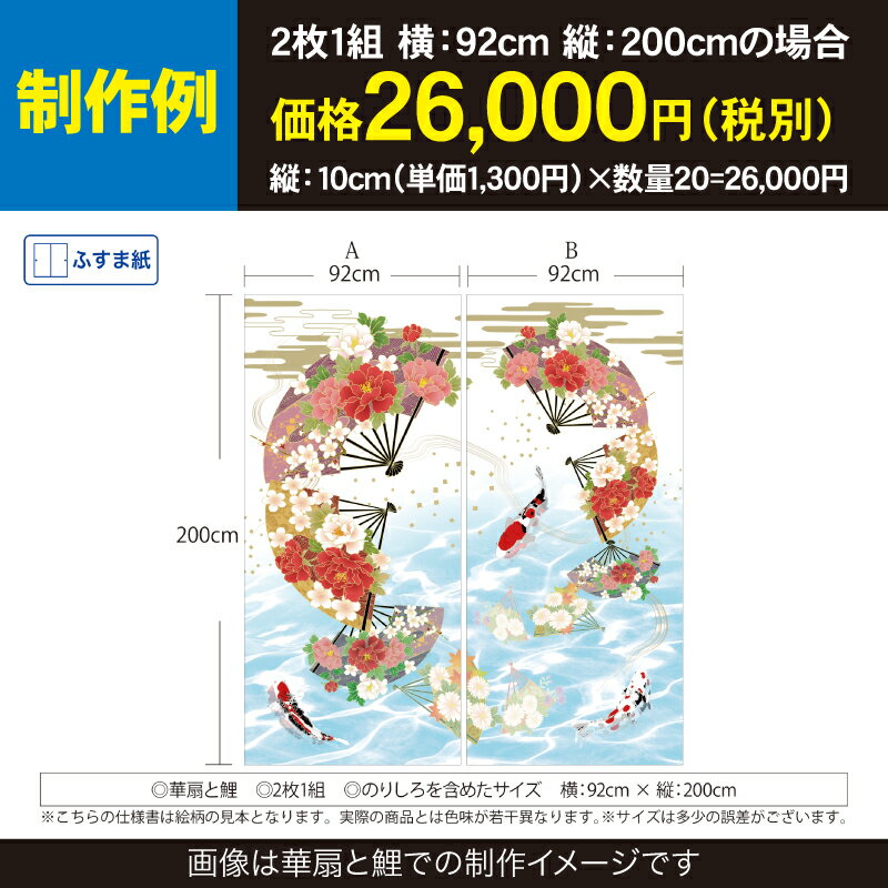 ふすま紙 襖紙 風神雷神 2枚組(縦 100mm単位)おしゃれ モダン 幅広 対応 ふすま 張り替え 和 柄 壁紙 襖 デザイナーズ 和モダン インテリア 和室 和風 和柄 ふすま紙