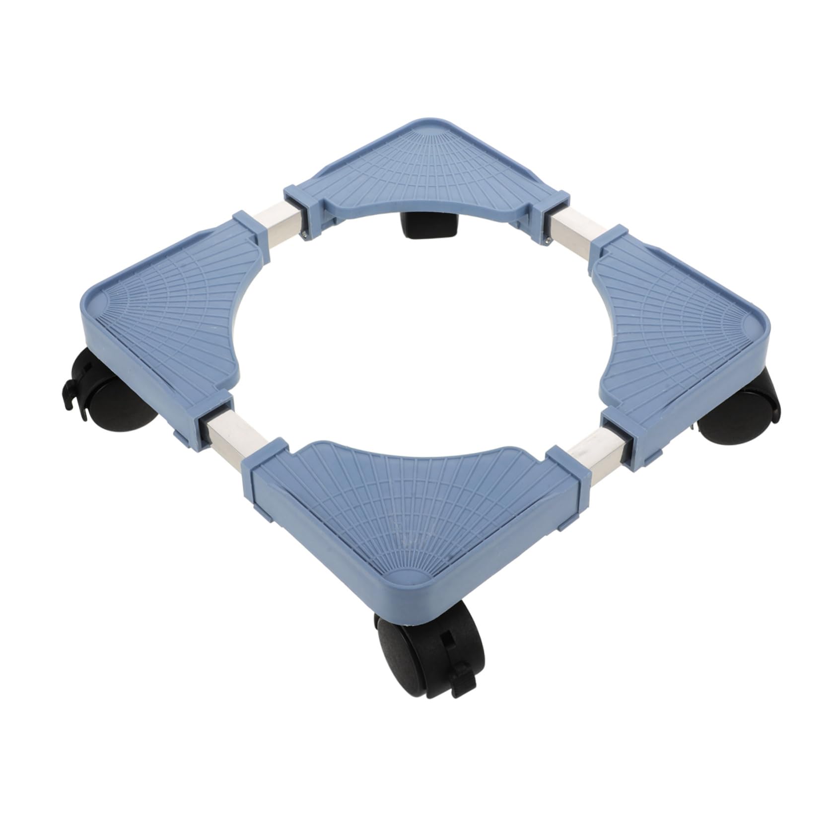 楽天ゆめのマルシェ企画多目的スタンド 洗濯機昇降ラック 家電台車 冷蔵庫移動ラック 洗濯機 乾燥機台 楽な移動ローラーホイール付き 耐荷重設計 簡単立