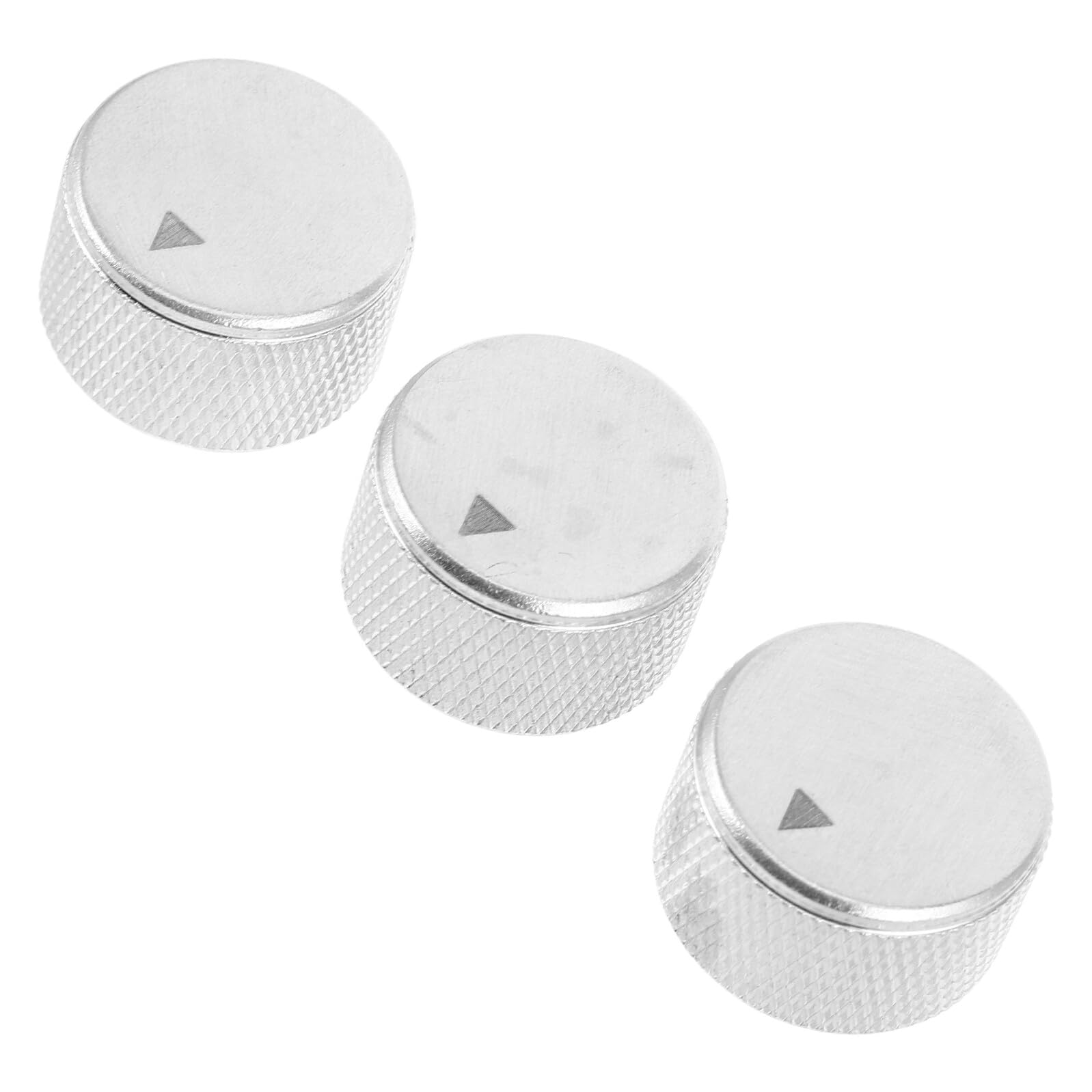 3個全アルミ製ポテンショメーターノブ 音響用 トーン調整ノブ 高感滑り止め表面 家 スタジオ ライブ対..