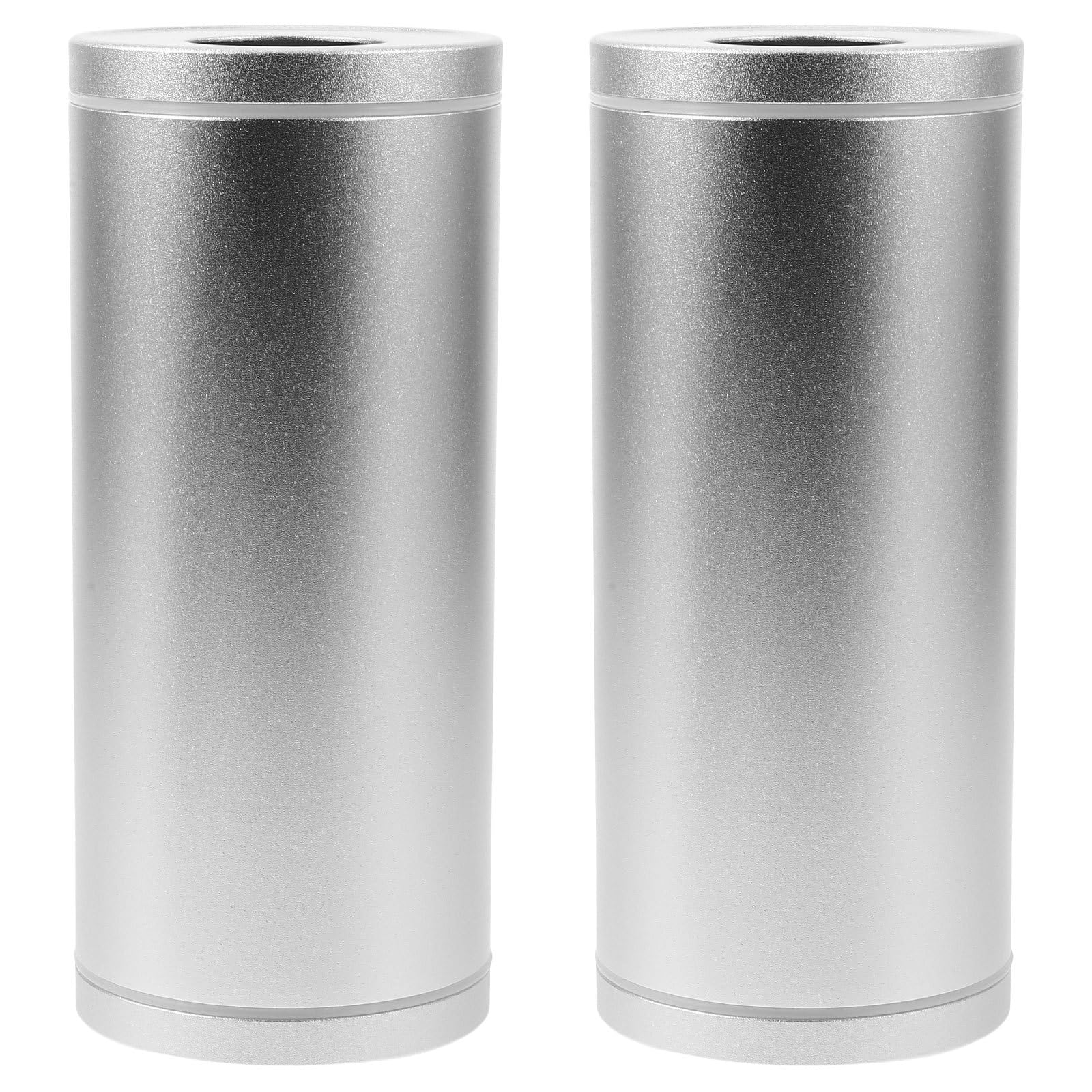 車用シリンダーティッシュボックス2個 - 詰め替え可能な丸型ナプキンオーガナイザーは車のカップホルダ..