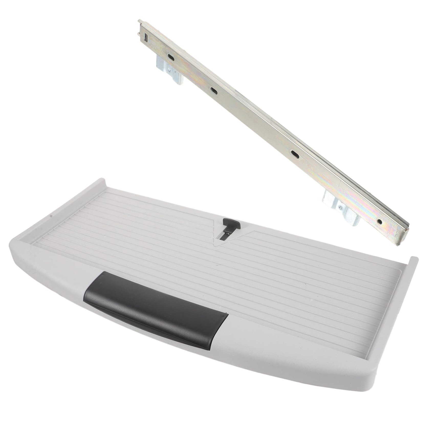 大型製デスク下キーボードトレイ スムーズスライド式引き出し型 人間工学設計で手首肩の疲労軽減 在宅..