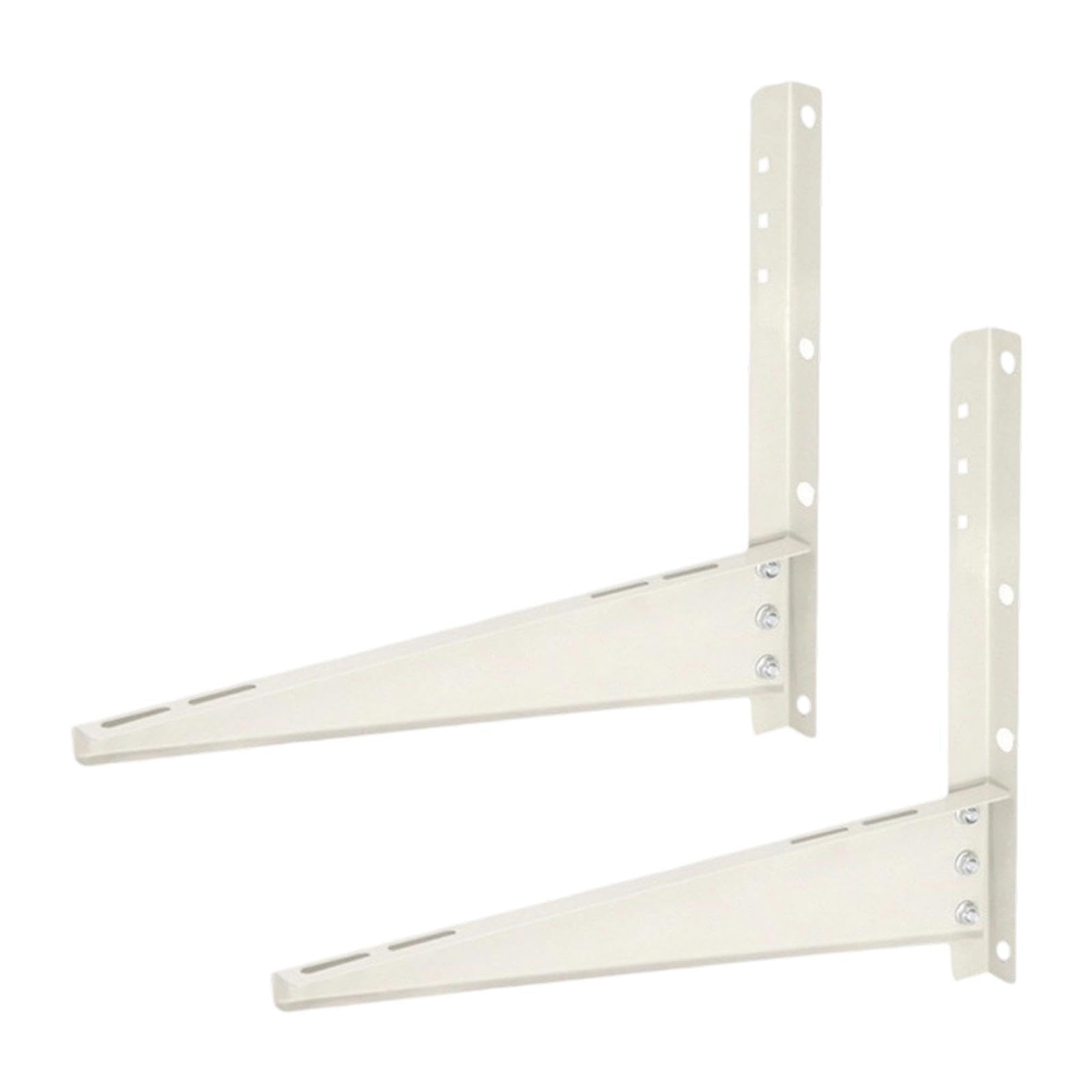 2 個 エアコンラック 屋外サポート 壁マウント取り付けブラケット オフィス用,