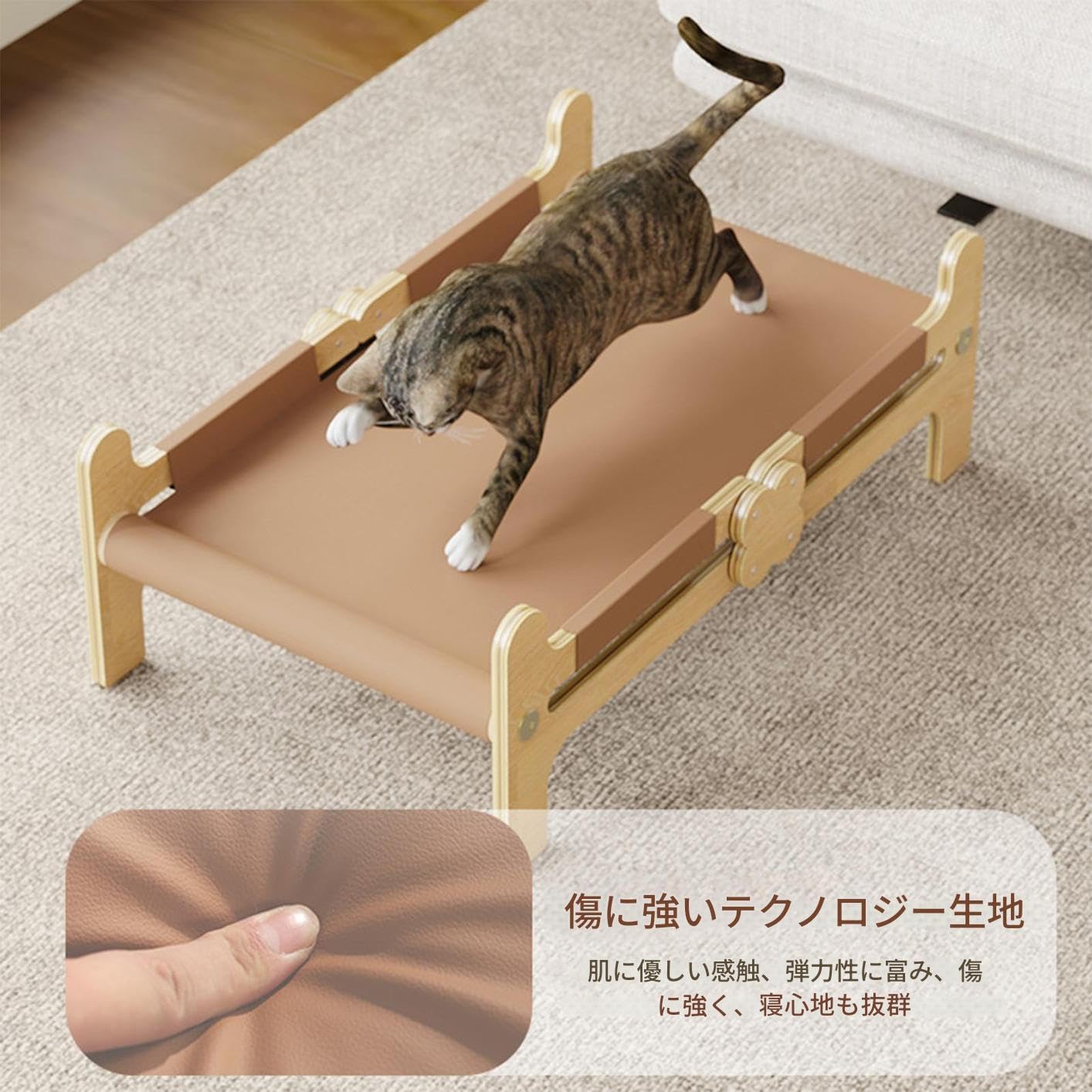 アウトドア 猫ベッド | 持ち運び可能ペットベッド,高床式ペットベッド 屋内 屋外 ...