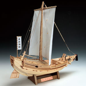 木製模型 1/72 菱垣廻船【代引き手数料無料】【送料無料】