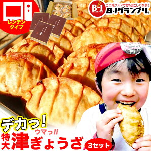 【レンチン　津ぎょうざ 3セット】 お取り寄せグルメジャンボ餃子 B級グルメ B-1グランプリ 送料無料【麦一等兵】原材料 オール 国産 特大！90g6ケ入り ×3セットご当地グルメ 三重県津市の学校給食メニュー 揚げ餃子