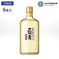 全量芋焼酎「一刻者」＜樽貯蔵＞ 720ml 25度 瓶 6本（1ケース） 宝酒造 宮崎県 日向 黒壁蔵 酒 芋焼酎 ロック ストレート 水割り お湯割り 買い回り