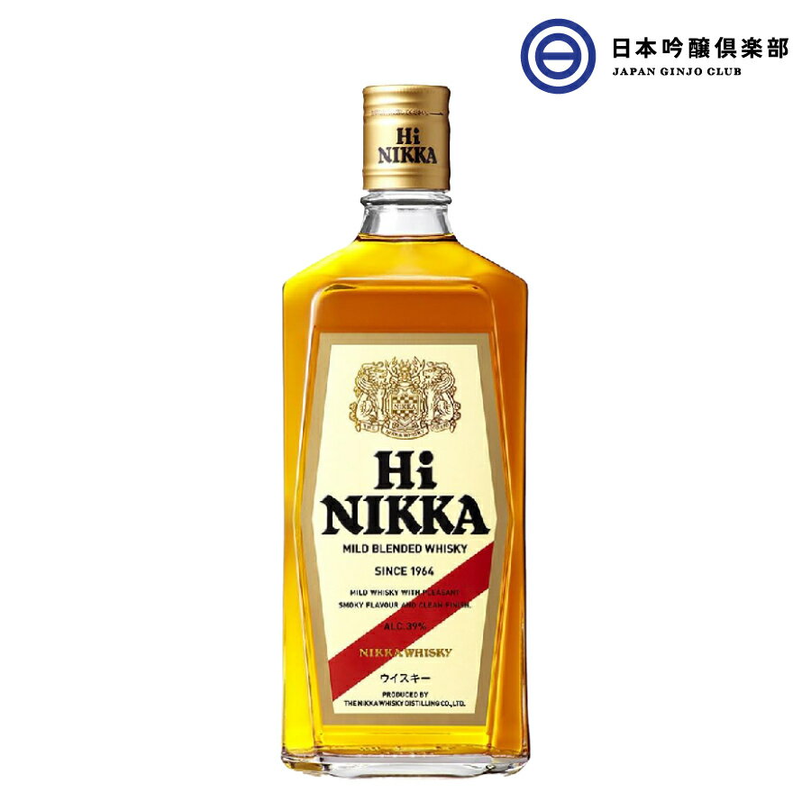 ハイニッカ 39度 720ml 1本 スコッチウイスキー シングルモルト ブレンデッドウイスキー 洋酒 ウイスキー whisky アルコール 瓶 酒 ハイボール ロック ストレート 水割り 買い回り