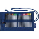 Faber-Castell ファーバーカステル ゴールドファーバー アクア 水彩色鉛筆セット 27色+筆+シャープナーペンシルロール