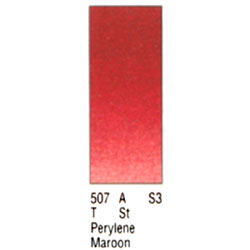 Winsor＆Newton プロフェッショナル ウォーターカラー ハーフパン 507 ペリレーンマルーン