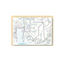 【楽天スーパーSALE×ポイント最大29倍! SPU 要エントリー 6/4 20:00 〜 6/11 01:59】 鉄道路線図 下敷き 中部 日本語版(3)