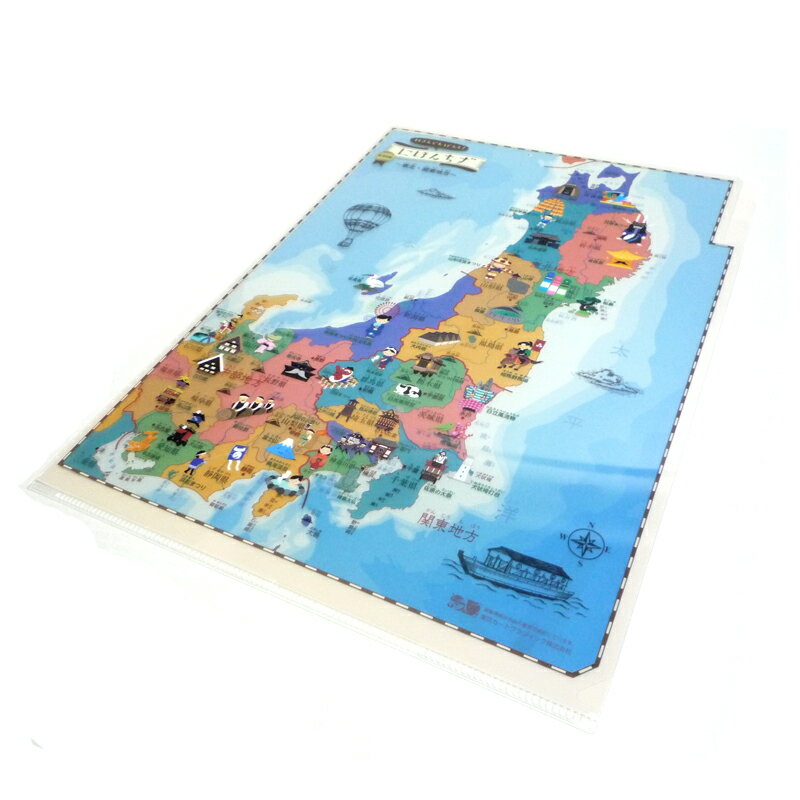 東京カートグラフィク クリアファイル 祭と名所編2 東北・関東地方