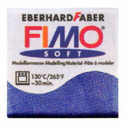 【オーブンネンド　小物　アクセサリー　オリジナル】FIMO フィモ エフェクト（56g） メタリックブルー 8020-302