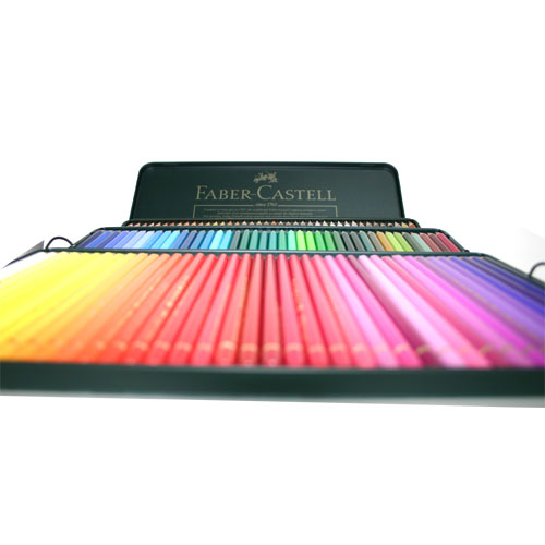 Faber-Castell ファーバーカステル ポリクロモス色鉛筆 120色セット yumegazai-10050460 ゆめ画材 サンプル画像3