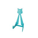 【最大29倍×お買い物マラソン SPU 要エントリー 5/9 20:00 〜 5/16 1:59】 猫のお皿たてブルー