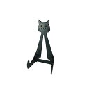 【最大29倍×お買い物マラソン SPU 要エントリー 5/9 20:00 〜 5/16 1:59】 猫のお皿立てブラック