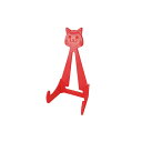 【最大29倍×お買い物マラソン SPU 要エントリー 5/9 20:00 〜 5/16 1:59】 猫のお皿たてピンク