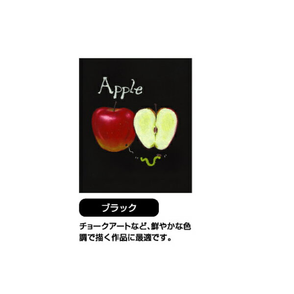 カラージェッソペーパー F6 ブラック 4枚入