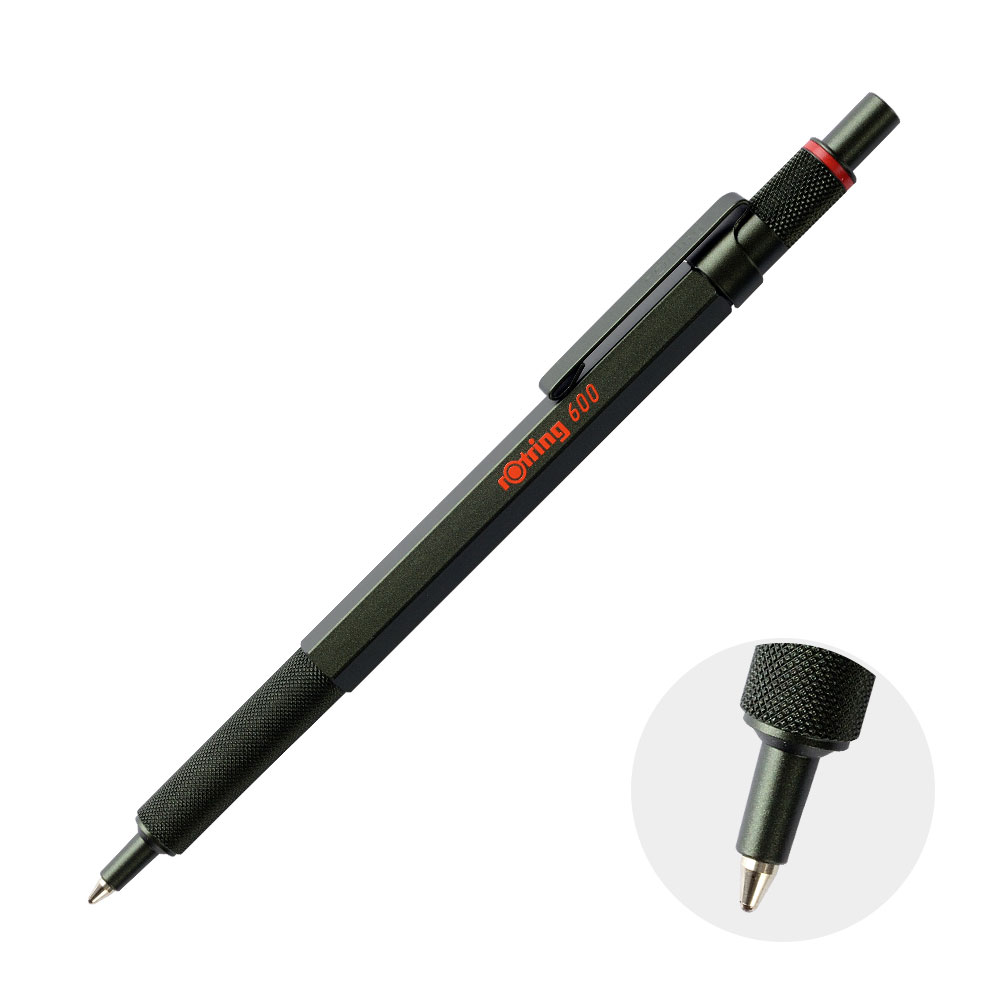 ロットリング ボールペン rotring ロットリング 600 ボールペン カモフラージュグリーン 2119799