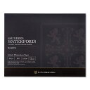 WATERFORD ウォーターフォード 水彩紙 ホワイト・ブロック 荒目 EHBR-F6 410×318mm 300g/m2 コットン100% 12枚綴じ