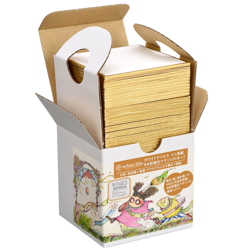 【最大30倍×ブラックフライデー SPU 要エントリー 11/20 20:00 〜 11/27 1:59】 white ibis ホワイトアイビス 水彩紙 コッ...