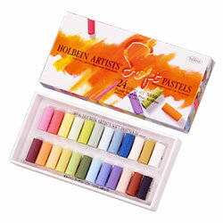 【最大30倍×ブラックフライデー SPU 要エントリー 11/20 20:00 〜 11/27 1:59】 ホルベイン アーチスト ソフトパステル 24色セット...