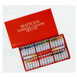 【最大30倍×ブラックフライデー SPU 要エントリー 11/20 20:00 〜 11/27 1:59】 マツダ スーパー油絵具 38色セット