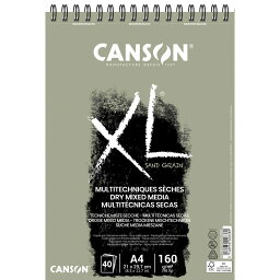 【限定クーポン有! 最大28倍×お買い物マラソン SPU 要エントリー 4/24 20:00 ～ 4/27 09:59】 CANSON キャンソン XL A4 サンドグレーングレー