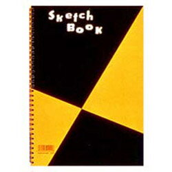 マルマン 図案スケッチブック ツインワイヤ A4サイズ 24枚 画用紙 並口 126.5g/m2