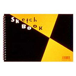 マルマン 図案スケッチブック ツインワイヤ B5サイズ 24枚 画用紙 並口 126.5g/m2