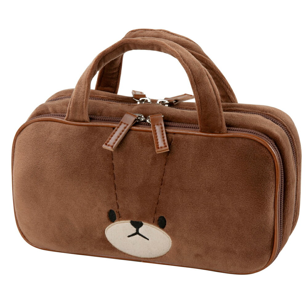 【大感謝祭！最大29.5倍 SPU 要エントリー 12/19 20:00 〜 12/26 01:59】 くまのがっこう ソーイング 裁縫セット Wファスナーバック