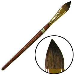 中里 水彩筆 KW セーブル (丸平) No.12