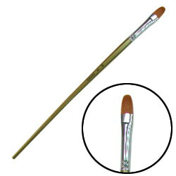 中里 茶ナイロン筆 HR (丸平) No.10 【最大35.5倍×お買い物マラソン 芸術の秋 SPU ...