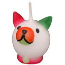 【最大29倍×お買い物マラソン SPU 要エントリー 6/22 20:00 ~ 6/27 1:59】 手作り ワンちゃんキャンドル