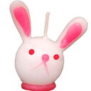 手作り うさちゃんキャンドル