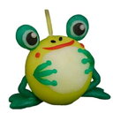 【最大29倍×お買い物マラソン SPU 要エントリー 6/22 20:00 ~ 6/27 1:59】 手作り カエルくんキャンドル