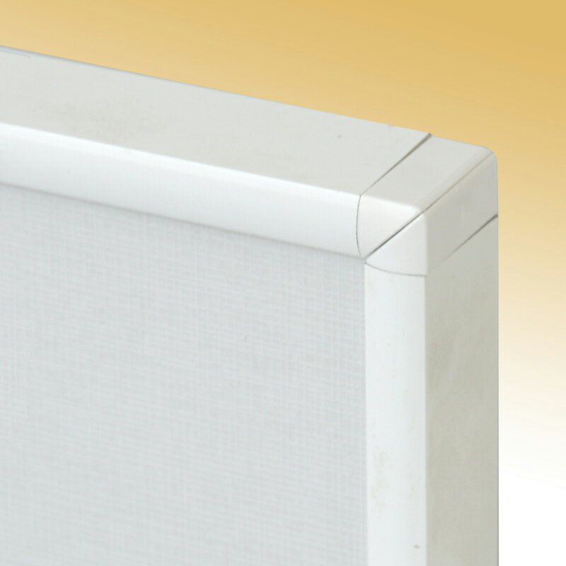 ポスターフレーム SOFKEN ソフケン ラクパネR B3 ホワイト アルミフレーム