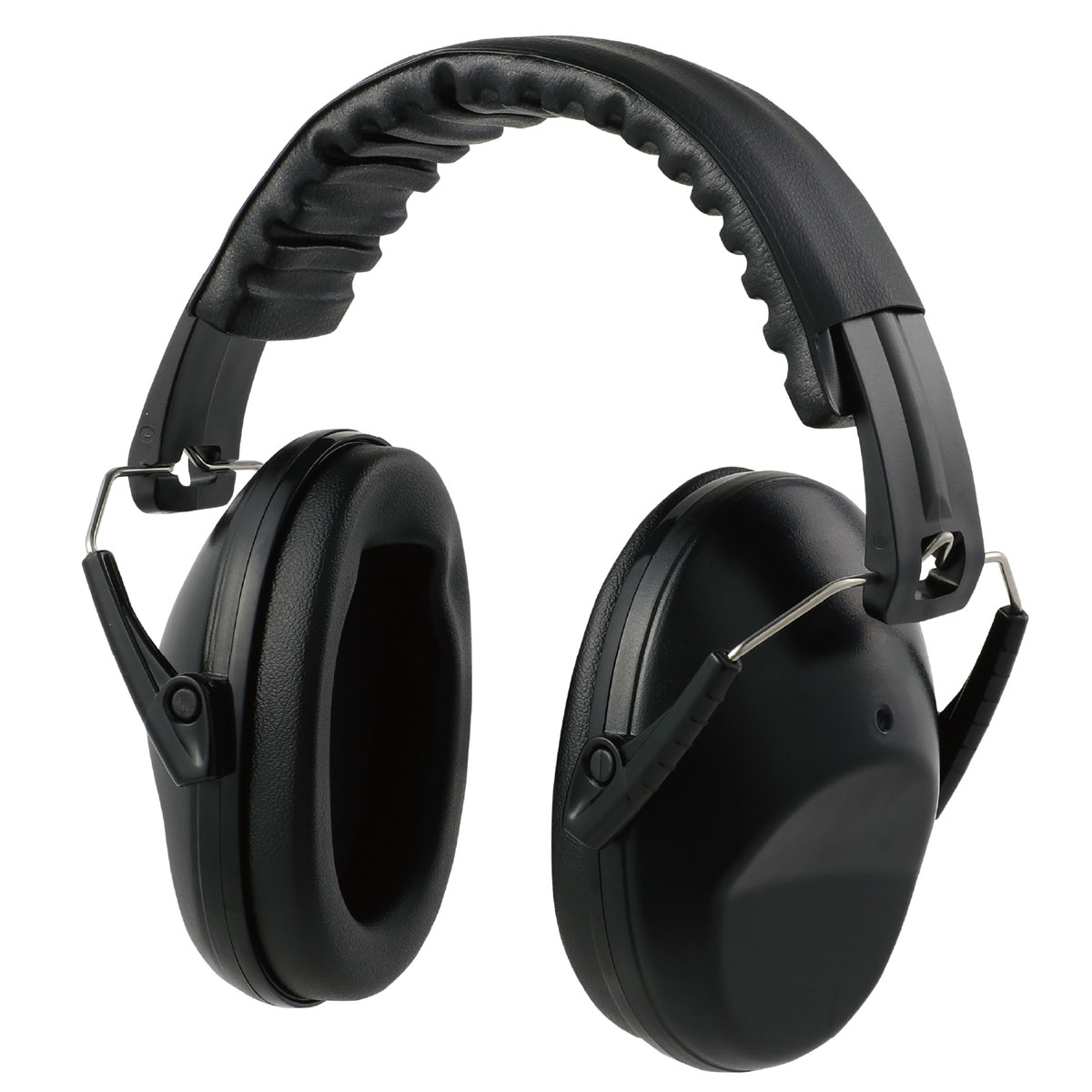 イヤーマフ 黒 ABS PVC 展開時 約120×210×95mm 折り畳み時 約120×120×95mm 防音 防寒具