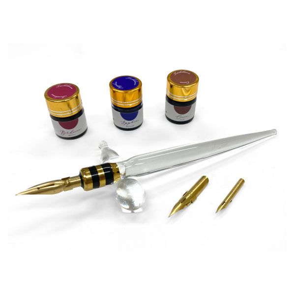 タチカワ ガラスペン プレミアムセット クリスタル PSCR01 【画材祭り★最大30倍×クーポン企画有 SPU 要エントリー 2/1 00:00 〜 2/1 23:59】